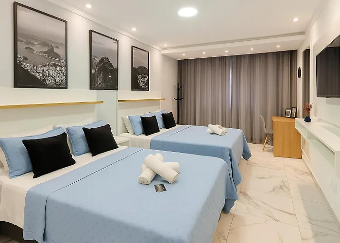 Copacabana Beach House Iii, Vista Mar ,Moderno E Aconchegante Rio de Janeiro